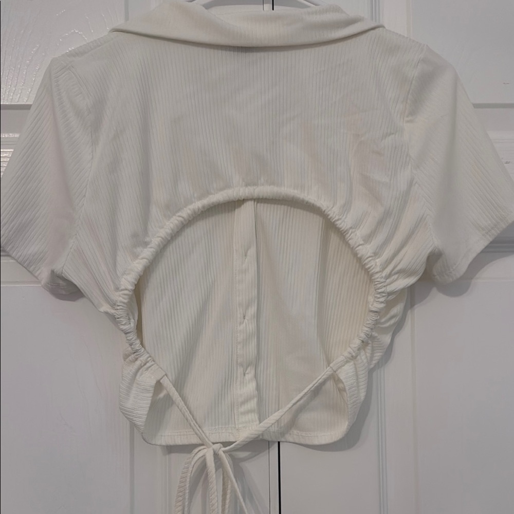 Windsor- Right on Track Ribbed Top - Picture 2 of 6